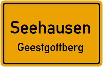 Straßenverzeichnis Seehausen Geestgottberg