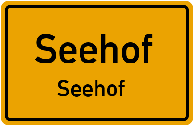 Straßenverzeichnis Seehof Seehof