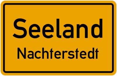Straßenverzeichnis Seeland Nachterstedt