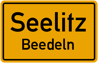Straßenverzeichnis Seelitz Beedeln