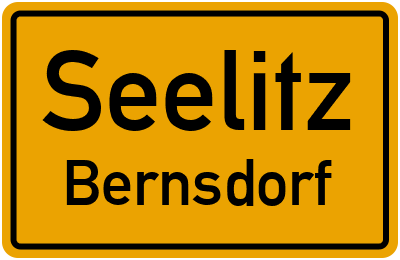 Straßenverzeichnis Seelitz Bernsdorf