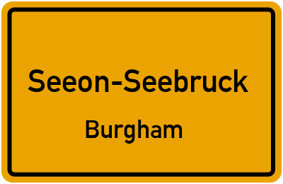 Straßenverzeichnis Seeon-Seebruck Burgham