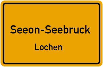 Straßenverzeichnis Seeon-Seebruck Lochen