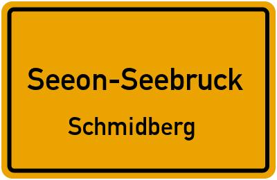 Straßenverzeichnis Seeon-Seebruck Schmidberg