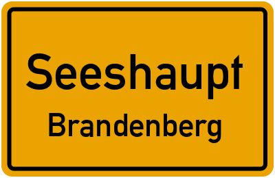 Ortsschild Seeshaupt Brandenberg