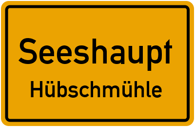 Straßenverzeichnis Seeshaupt Hübschmühle