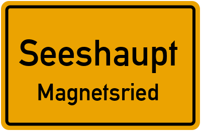 Straßenverzeichnis Seeshaupt Magnetsried