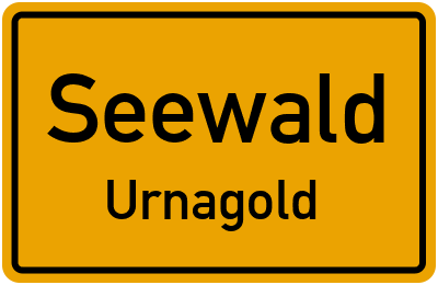 Straßenverzeichnis Seewald Urnagold
