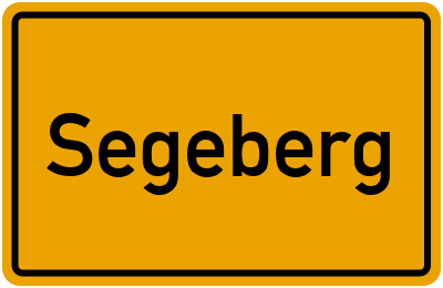 Branchenbuch Segeberg, Schleswig-Holstein