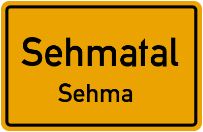 Straßenverzeichnis Sehmatal Sehma
