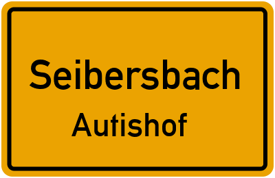 Straßenverzeichnis Seibersbach Autishof