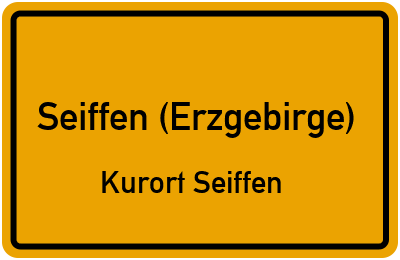 Straßenverzeichnis Seiffen (Erzgebirge) Kurort Seiffen