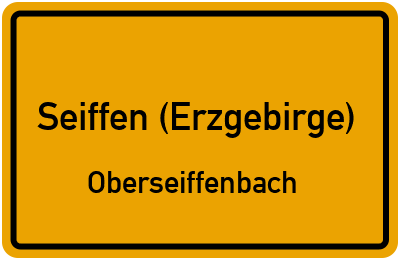 Straßenverzeichnis Seiffen (Erzgebirge) Oberseiffenbach
