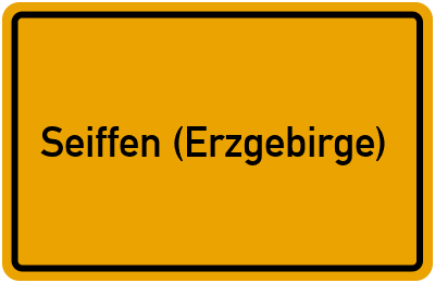 Seiffen (Erzgebirge) in Sachsen