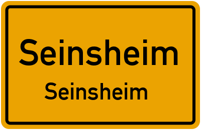 Straßenverzeichnis Seinsheim Seinsheim