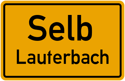 Straßenverzeichnis Selb Lauterbach