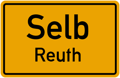 Straßenverzeichnis Selb Reuth