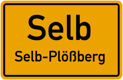 Straßenverzeichnis Selb Selb-Plößberg