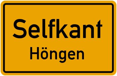 Straßenverzeichnis Selfkant Höngen