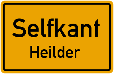 Straßenverzeichnis Selfkant Heilder