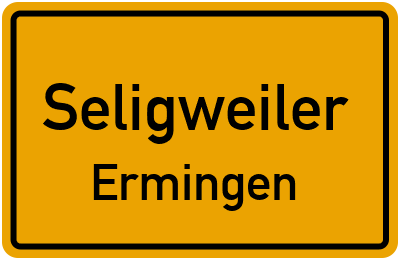 Straßenverzeichnis Seligweiler Ermingen