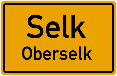 Straßenverzeichnis Selk Oberselk