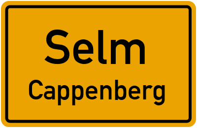 Ortsschild Selm Cappenberg