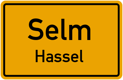 Straßenverzeichnis Selm Hassel