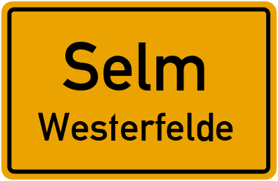 Straßenverzeichnis Selm Westerfelde