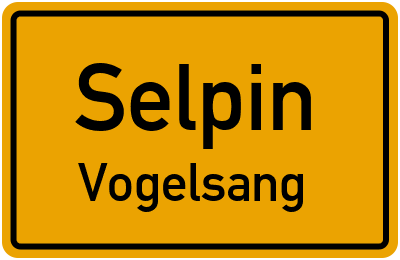 Straßenverzeichnis Selpin Vogelsang