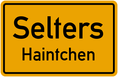 Straßenverzeichnis Selters Haintchen