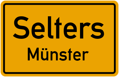 Straßenverzeichnis Selters Münster