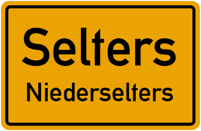 Straßenverzeichnis Selters Niederselters