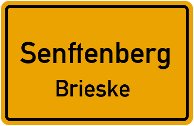 Straßenverzeichnis Senftenberg Brieske