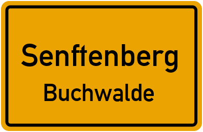 Straßenverzeichnis Senftenberg Buchwalde