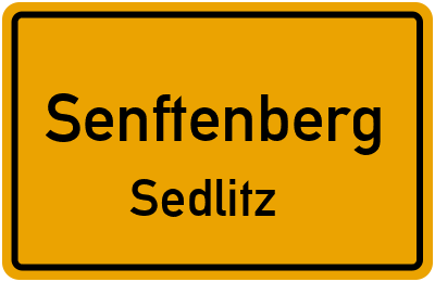 Straßenverzeichnis Senftenberg Sedlitz