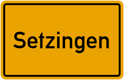 Setzingen in Baden-Württemberg
