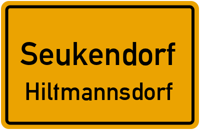 Straßenverzeichnis Seukendorf Hiltmannsdorf