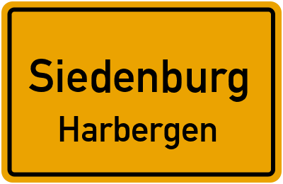 Straßenverzeichnis Siedenburg Harbergen