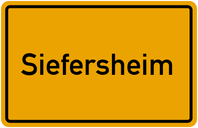 Siefersheim in Rheinland-Pfalz