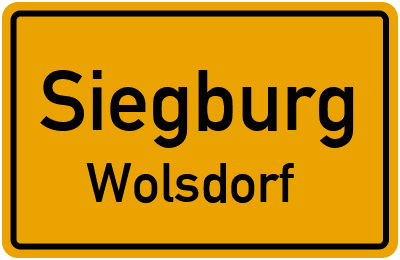 Straßenverzeichnis Siegburg Wolsdorf