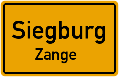 Straßenverzeichnis Siegburg Zange