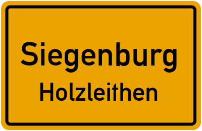 Straßenverzeichnis Siegenburg Holzleithen