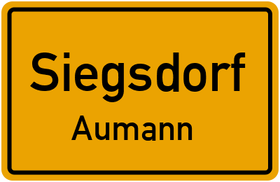 Straßenverzeichnis Siegsdorf Aumann