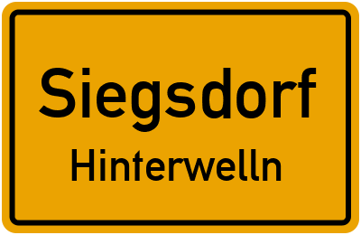 Straßenverzeichnis Siegsdorf Hinterwelln