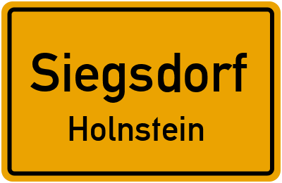 Ortsschild Siegsdorf Holnstein