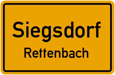 Straßenverzeichnis Siegsdorf Rettenbach