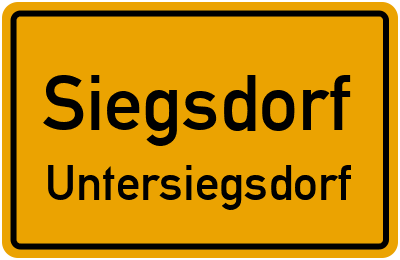 Straßenverzeichnis Siegsdorf Untersiegsdorf