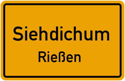 Straßenverzeichnis Siehdichum Rießen