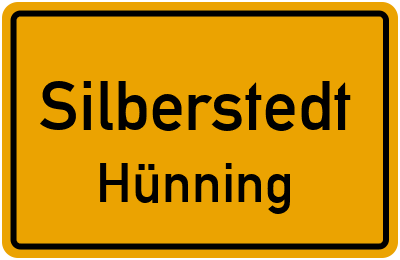 Straßenverzeichnis Silberstedt Hünning